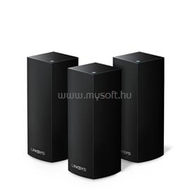 LINKSYS Velop AC2200  háromsávos Moduláris vezeték nélküli mesh router (fekete) (3 db) WHW0303B-EU small
