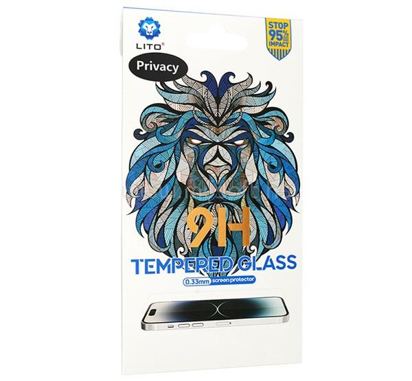 LITO iPhone 18 Pro / 17 Pro LITO CLASSIC képernyővédő üveg 2.5D, 9H, ÁTLÁTSZÓ