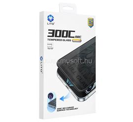 LITO iPhone 18 Pro Max / 17 Pro Max LITO D+ Max Privacy 300C képernyővédő üveg 3D, 9H, FEKETE GP-197407 small