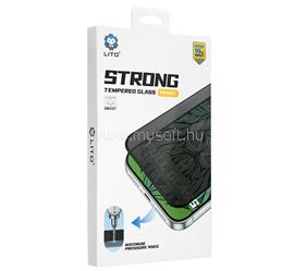 LITO iPhone 18 Pro / 17 Pro LITO D+ MAX STRONG képernyővédő üveg 3D, 8H, FEKETE GP-197383 small