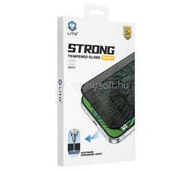LITO iPhone 18 Pro Max / 17 Pro Max LITO D+ MAX STRONG képernyővédő üveg 3D, 8H, FEKETE GP-197384 small