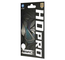LITO iPhone 18 Pro Max / 17 Pro Max LITO HD Pro Privacy képernyővédő üveg 2.5D, 9H, FEKETE GP-197323 small