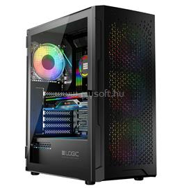 LOGIC Aramis ARGB Midi Tempered Glass Black AT-ARAMIS-10-0000000-0002 small