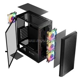 LOGIC Aramis ARGB Midi Tempered Glass Black AT-ARAMIS-10-0000000-0002 small