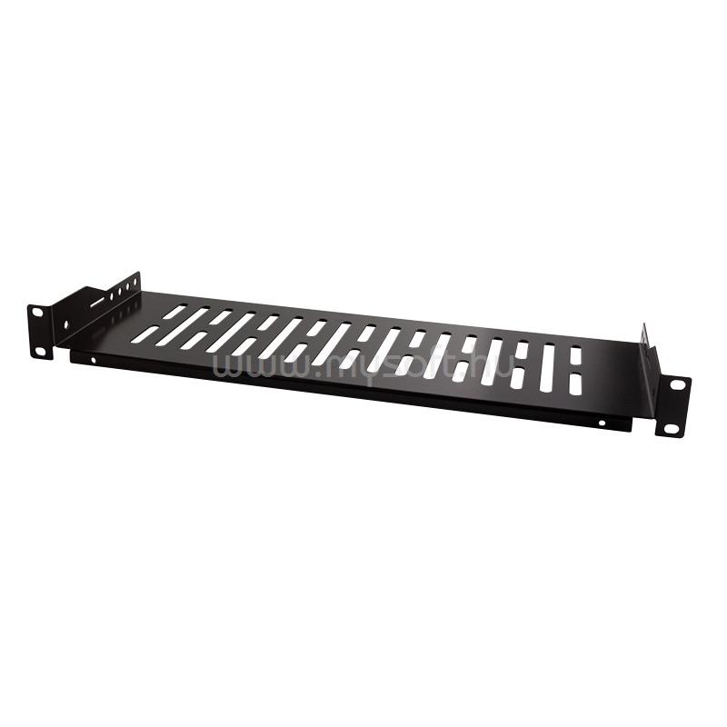 LOGILINK 19" konzolos polc, elülső csavaros rögzítés (fekete)