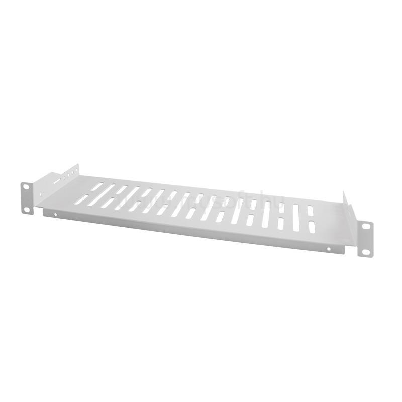 LOGILINK 19" konzolos polc, elülső csavaros rögzítés (szürke)