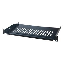 LOGILINK 19"-os konzolos polc, elülső csavaros rögzítés, fekete LOGILINK_SF1C35B small