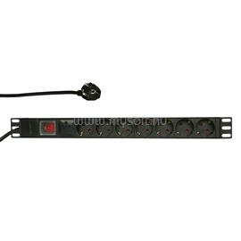 LOGILINK 19 "PDU 7 x CEE7 / 3 aljzat, túlfeszültség-védelemmel és kapcsolóval LOGILINK_PDU7C01 small
