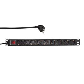LOGILINK 19" PDU 9-es CEE 7/3, kapcsolóval LOGILINK_PDU9C02 small
