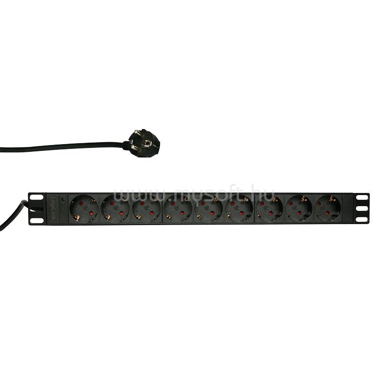 LOGILINK 19" PDU 9-es CEE 7/3