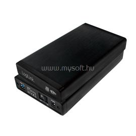 LOGILINK 3,5" külső ház USB 3.0/SATA, ALU (fekete) LOGILINK_UA0284 small