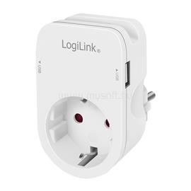 LOGILINK Aljzatadapter tartóval, 1x CEE 7/3 és 2x USB-A LOGILINK_PA0247 small