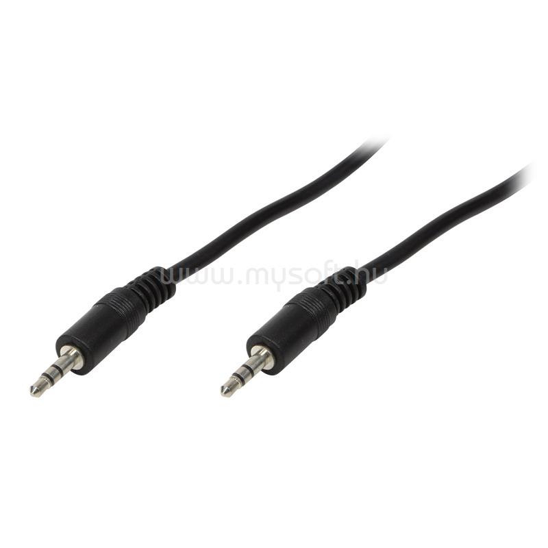 LOGILINK Audiokábel, 3,5 mm-es 3-Pin/M   3,5 mm-es 3-Pin/M, 1 m