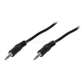 LOGILINK Audiokábel, 3,5 mm-es 3-Pin/M   3,5 mm-es 3-Pin/M, fekete, 5 m LOGILINK_CA1052 small