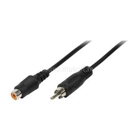 LOGILINK Audiokábel, RCA/M - RCA/M, fekete, 5 m LOGILINK_CA1032 small