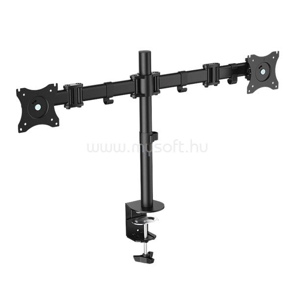 LOGILINK BP0022 13"-27" Dual asztali monitor tartó konzol
