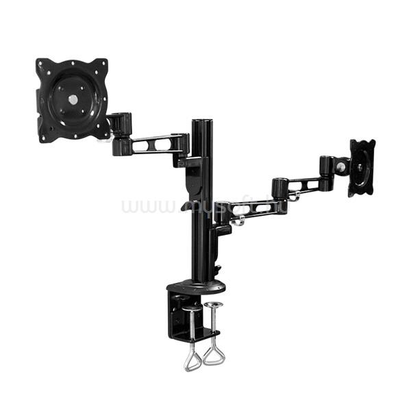 LOGILINK BP0074 13"-26" Dual asztali monitor tartó konzol