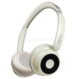 LOGILINK BT 6.0 AuraSolo headset, 20 órás újratölthető akkumulátor, ANC, O40 mm, multifunkciós, barna LOGILINK_BT0072S small