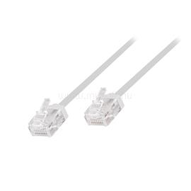 LOGILINK Cat.6A Slim High-Flex patch kábel fehér 1,00 m LOGILINK_CQ3031U small