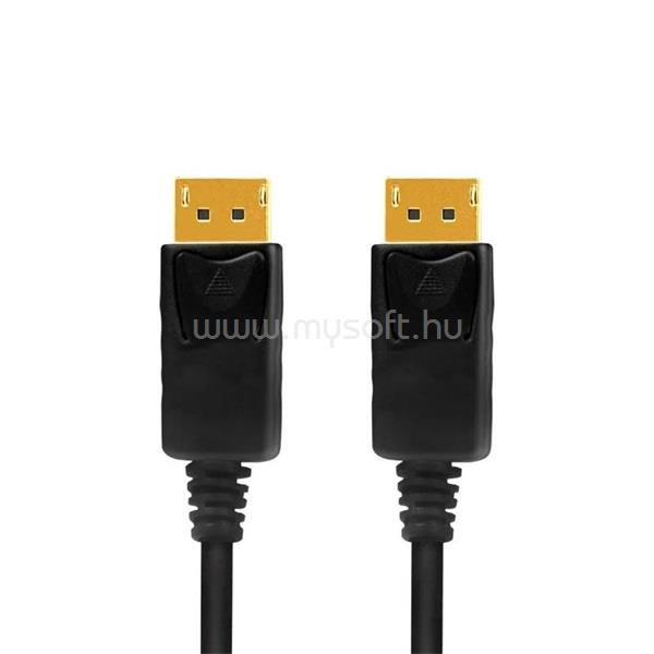 LOGILINK CD0101 2m DisplayPort apa-apa 4K/60Hz kábel (fekete)