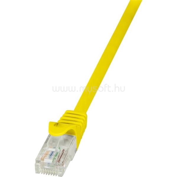 LOGILINK CP1087U 7,5m Cat5e U/UTP sárga patch kábel