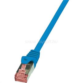 LOGILINK CQ2036S 1m Cat6 S/FTP dupla árnyékolású kék patch kábel LOGILINK_CQ2036S small
