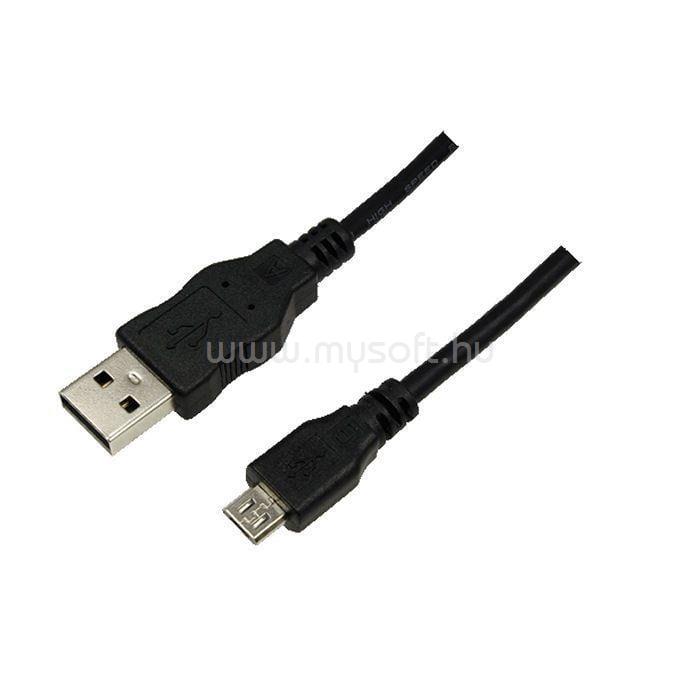 LOGILINK CU0060 USB 2.0 A típus - B típus Micro kábel 5m