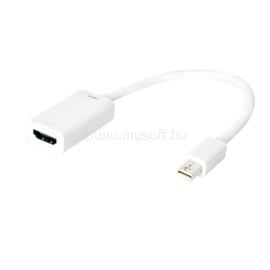 LOGILINK CV0036B fehér mini DisplayPort apa > HDMI anya LOGILINK_CV0036B small