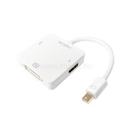 LOGILINK DisplayPort adapter, mDP/M   HDMI+DVI+DP, 4K/30 Hz, 0,15 m LOGILINK_CV0045A small
