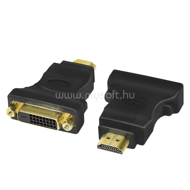 LOGILINK DVI-HDMI adapter DVI 24+1F /19M