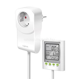 LOGILINK Energiaköltség mérő CO2 kibocsátás számítással és hosszabbító kábellel EM0006 small