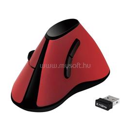 LOGILINK Ergonomikus függőleges egér, vezeték nélküli 2,4 GHz, piros LOGILINK_ID0159 small