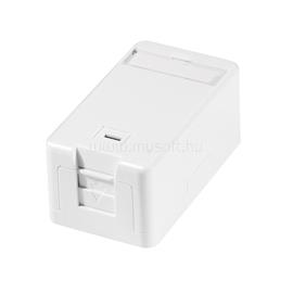 LOGILINK Felületre szerelhető doboz 1 Keystone csatlakozóhoz, rugós redőnnyel LOGILINK_NK4079 small