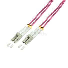LOGILINK Fiber duplex patch kábel, OM4, 50/125 , LC-LC, erika lila, 10 m LOGILINK_FP4LC10 small