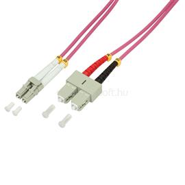 LOGILINK Fiber duplex patch kábel, OM4, 50/125 , LC-SC, lila, 5 m LOGILINK_FP4LS05 small