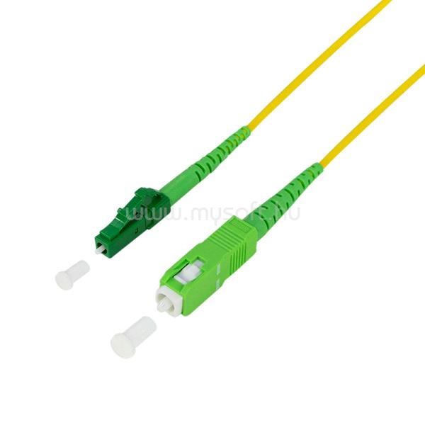 LOGILINK Fiber szimplex patch kábel, OS2, SM G.657.A2, SC/APC-LC/APC, 3 m