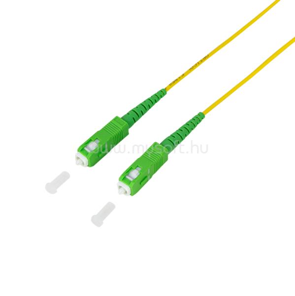 LOGILINK Fiber szimplex patch kábel, OS2, SM G.657.A2, SC/APC-SC/APC, 5 m