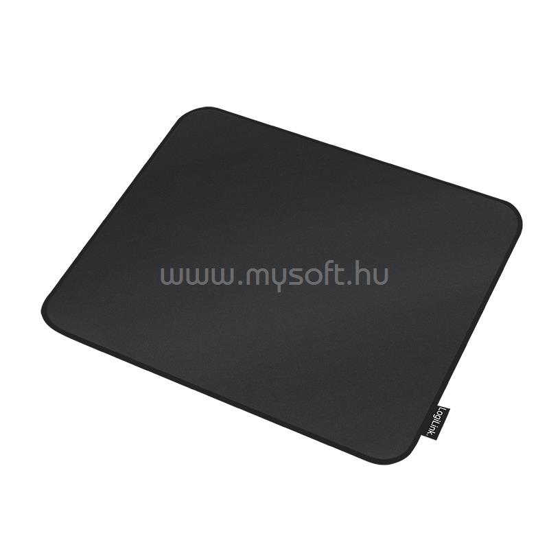 LOGILINK Gamer egérpad, varrott élekkel, 320 x 270 mm, fekete