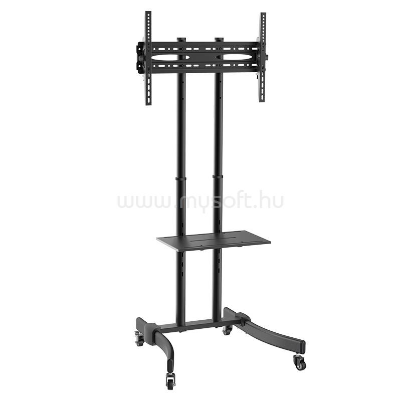 LOGILINK Görgős TV/monitor állvány, 37-70", állítható magasságú, max. 40 kg