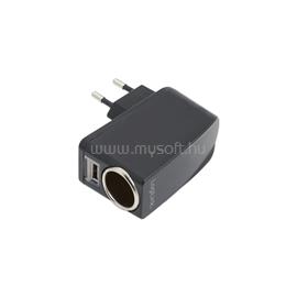 LOGILINK Hálózati töltő, USB port és szivargyújtó, 1000mA LOGILINK_PA0046 small