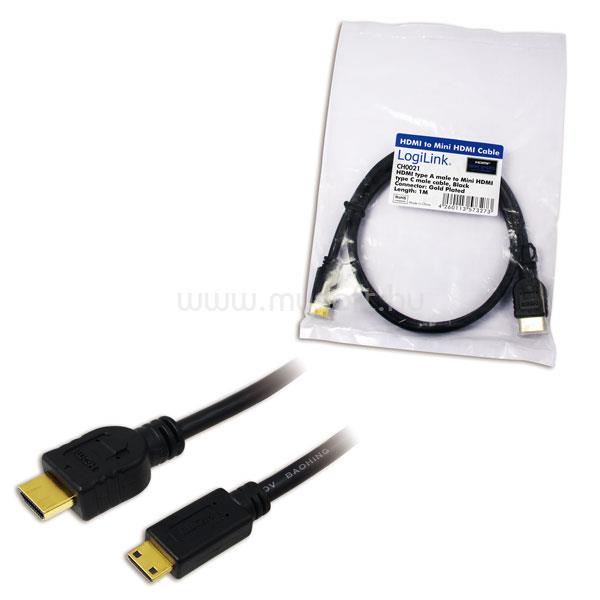 LOGILINK HDMI - Mini HDMI átalakító kábel 1M