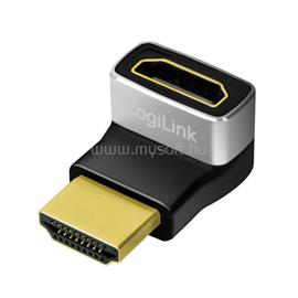 LOGILINK HDMI adapter, A/M - A/F, 270  szögben, 8K/60 Hz (fekete/szürke) LOGILINK_AH0007A small