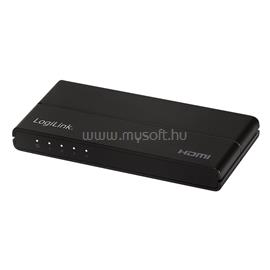 LOGILINK HDMI elosztó 1x4 port, 4K/60 Hz, HDCP, HDR, CEC LOGILINK_HD0037 small