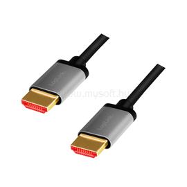 LOGILINK HDMI kábel, A/M - A/M, 8K/60 Hz, alu, 2 m LOGILINK_CHA0105 small