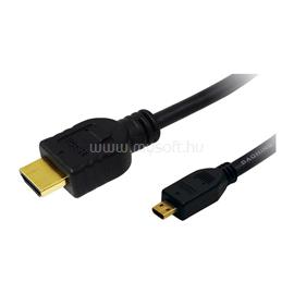 LOGILINK HDMI kábel, Micro-D/M   A/M, 4K/30 Hz, fekete, 1 m LOGILINK_CH0030 small