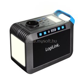 LOGILINK Hordozható erőmű, 200 W, 40 000 mAh, 7x kimenet, IP20 (fekete/kék) LOGILINK_PPS0200 small