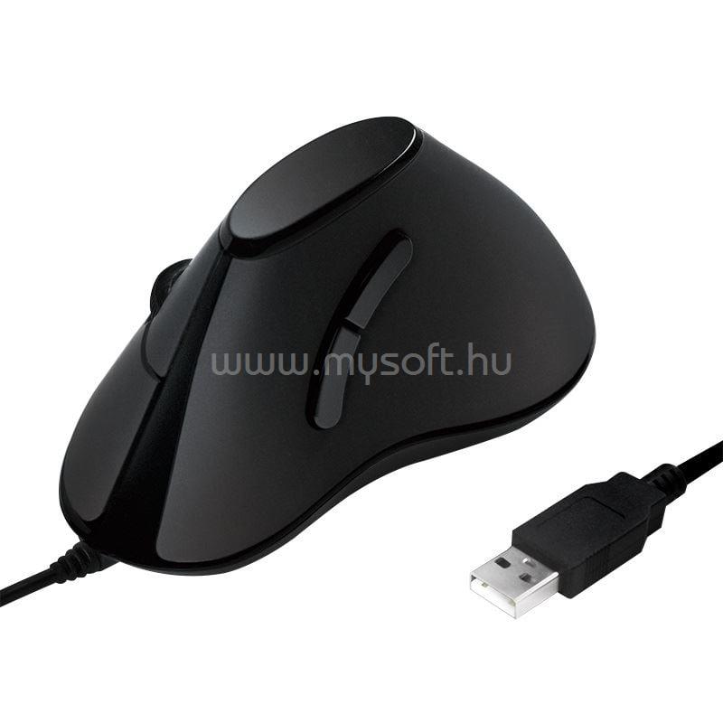 LOGILINK ID0158 Ergonomic Vertical optikai vezetékes egér (fekete)