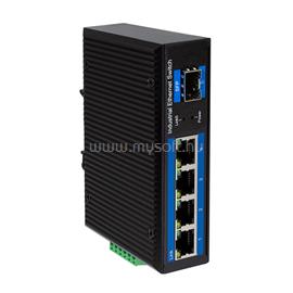 LOGILINK Ipari Gigabit Ethernet switch, 4 portos 1000 Mbps + 1 portos SFP LOGILINK_NS204 small