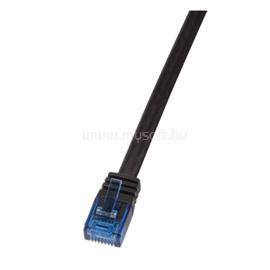 LOGILINK Cat6 U/UTP lapos patch kábel - Fekete - 0,5m CF2023U small