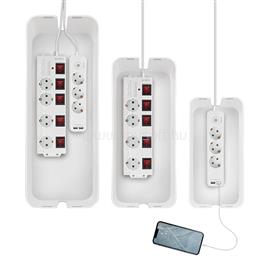 LOGILINK Kábeldoboz készlet, 3 méret, fehér LOGILINK_KAB0078 small